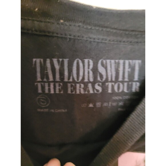 Taylor Swift Eras Tour Concert Tee Tshirt S Black Music Swiftie Swifty - Picture 3 of 4